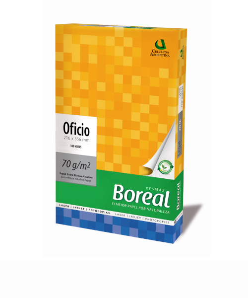 Resma Boreal Oficio 70 grs